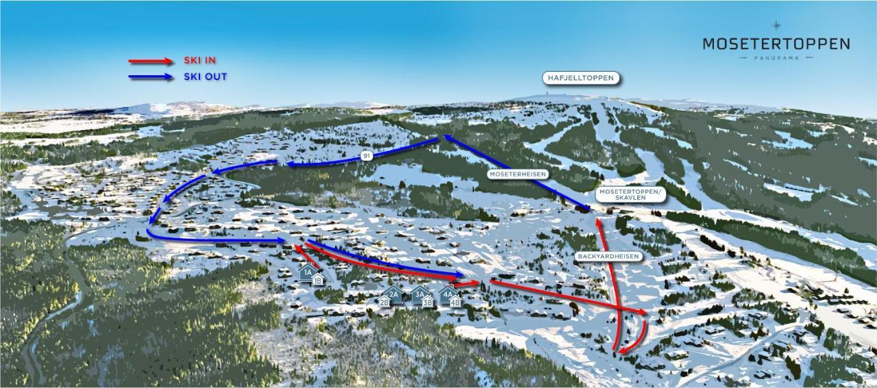 Mosetertoppen Panorama, Anneks 4B - Hafjell Eksteriør bilde